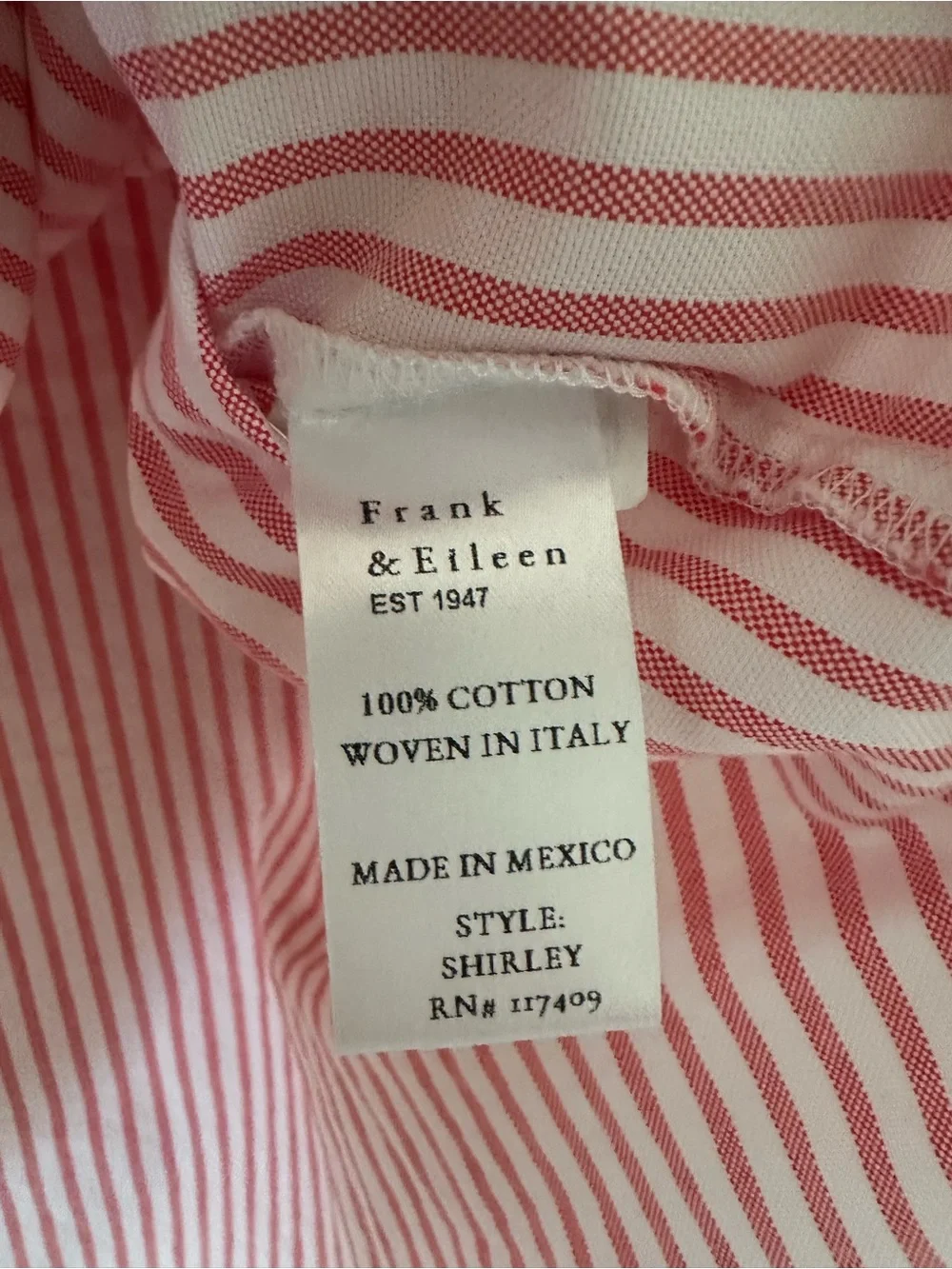 Frank and Eileen SHIRLEY BU Shirt - Picture 6 of 7